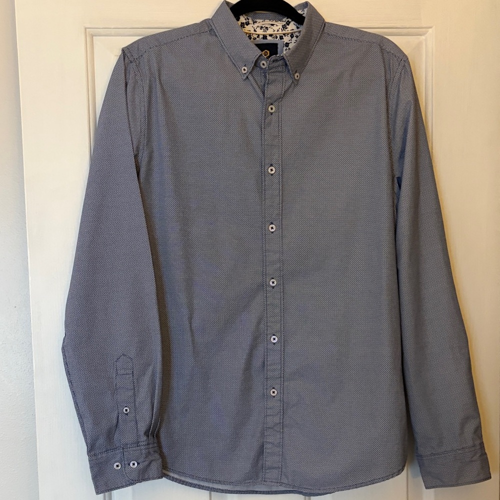 Classic Blue Long-Sleeve Shirt
